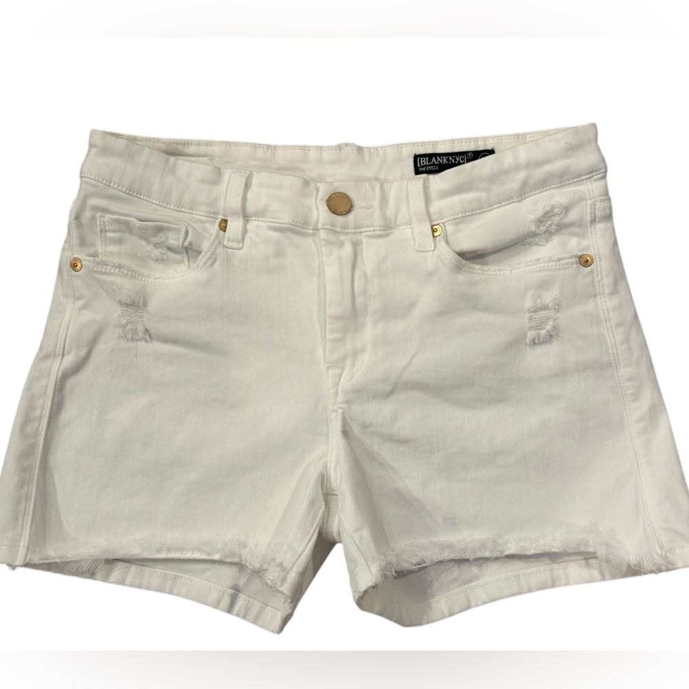 Blank NYC Women's White Denim Shorts Size 28